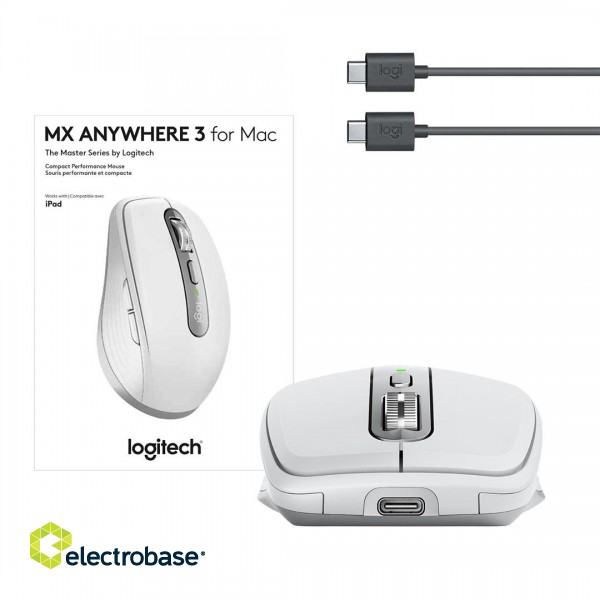 Logitech MX Anywhere 3 for Mac Compact Performance Mouse image 3