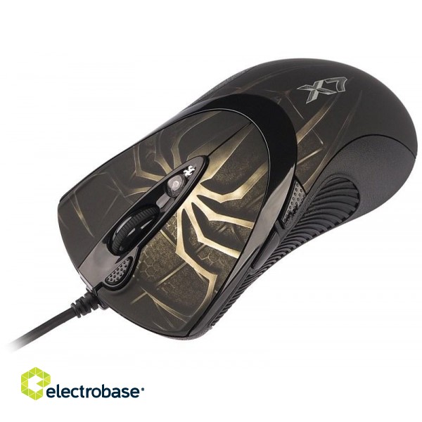 A4Tech Anti-Vibrate Laser Gaming XL-747H mouse USB Type-A 3600 DPI image 2