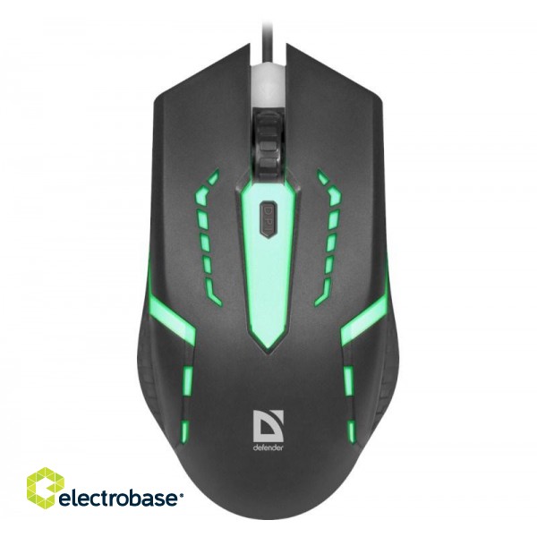 MOUSE DEFENDER FLASH MB-600L OPTIC LED 1200dpi 4P image 3