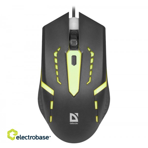 MOUSE DEFENDER FLASH MB-600L OPTIC LED 1200dpi 4P image 4