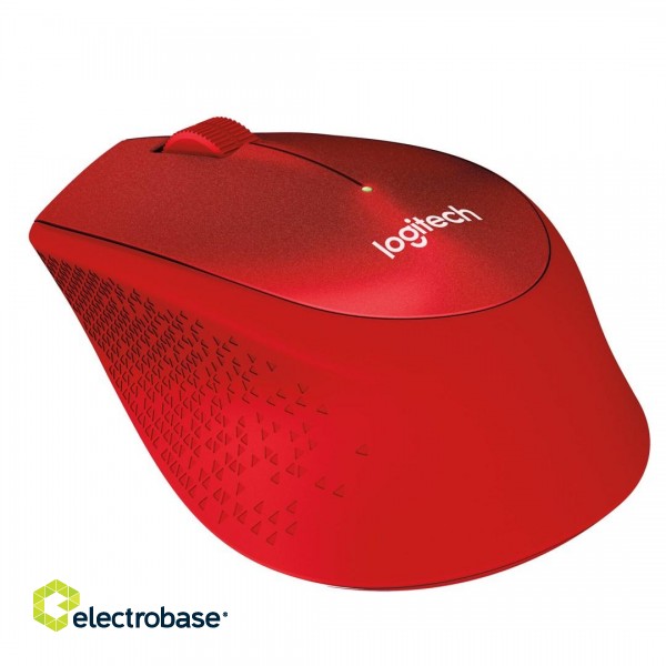 Mouse Logitech M330 Silent Plus Red image 2