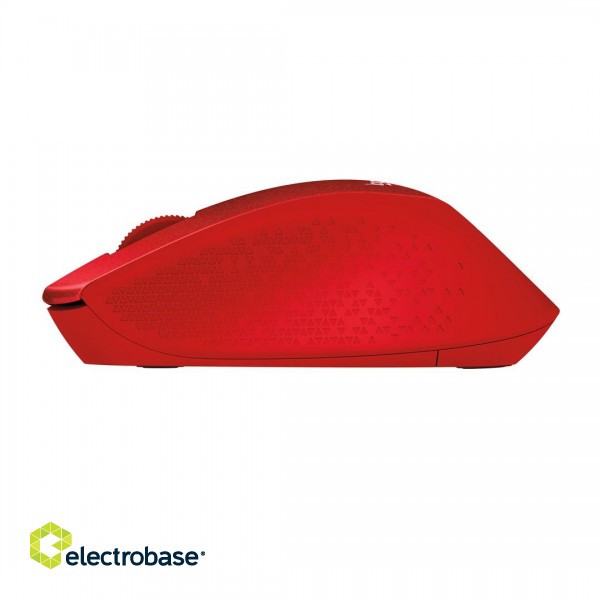 Mouse Logitech M330 Silent Plus Red image 4