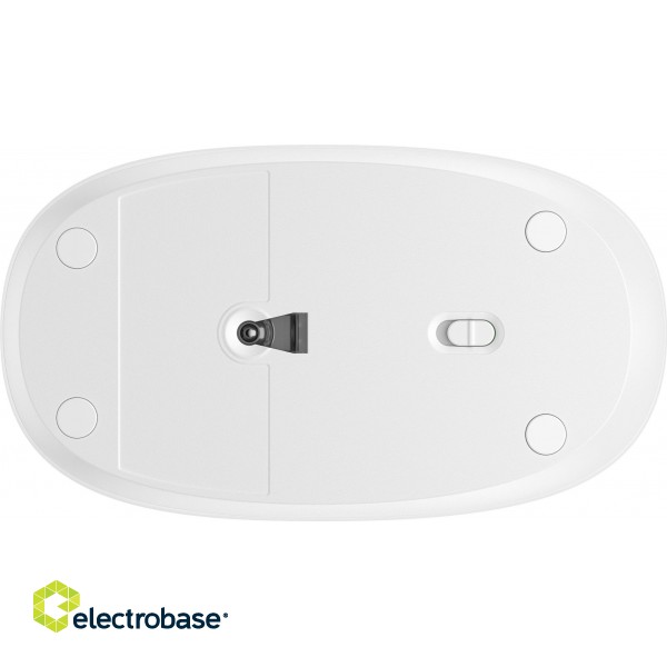 Mysz HP 240 Lunar White Bluetooth Mouse bezprzewodowa biała 793F9AA image 5