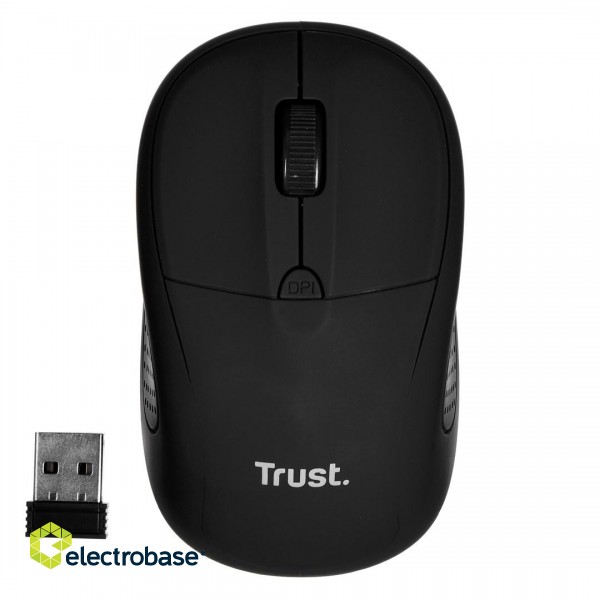 Trust Primo mouse Ambidextrous RF Wireless Optical 1600 DPI image 5