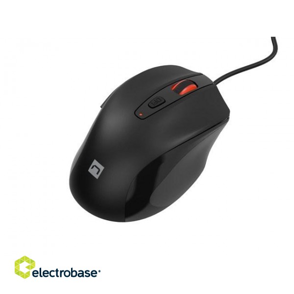 NATEC MOUSE PIGEON 2 4000DPI BLACK paveikslėlis 2