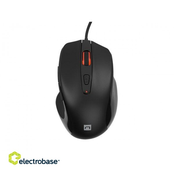 NATEC MOUSE PIGEON 2 4000DPI BLACK paveikslėlis 8