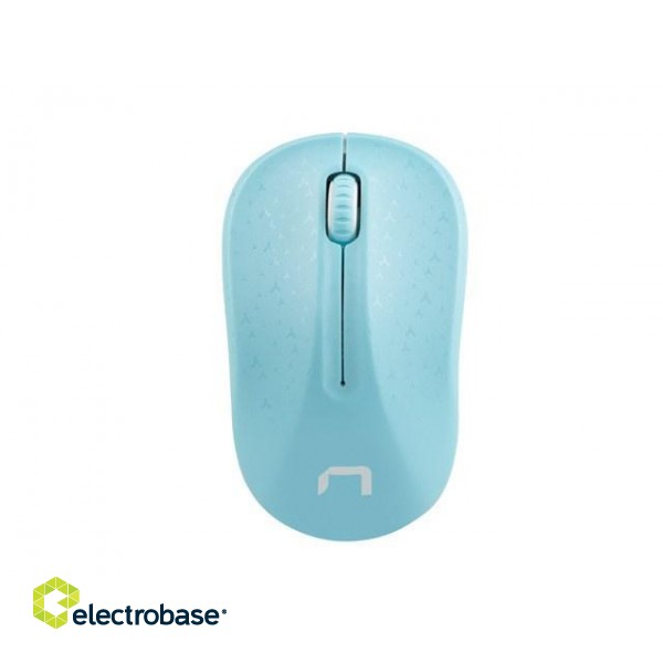 Natec Wireless Mouse Toucan Blue and White 1600DPI image 3