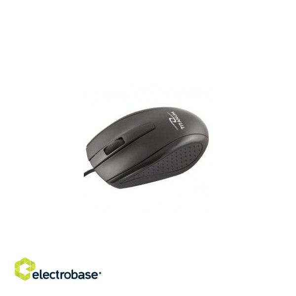 TITANUM TM110K mouse Ambidextrous USB Type-A Optical 1000 DPI paveikslėlis 1
