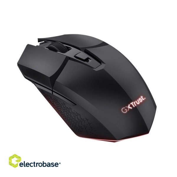 Trust GXT 110 Felox mouse Ambidextrous RF Wireless Optical 4800 DPI image 2