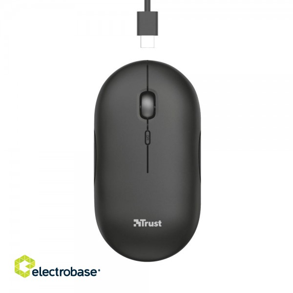 Trust Puck Rechargeable Wireless Ultra-Thin Mouse image 2