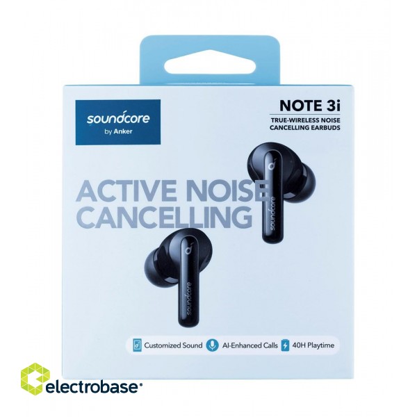 Anker Soundcore Life Note 3i Headset True Wireless Stereo (TWS) In-ear Calls/Music USB Type-C Bluetooth Black фото 4