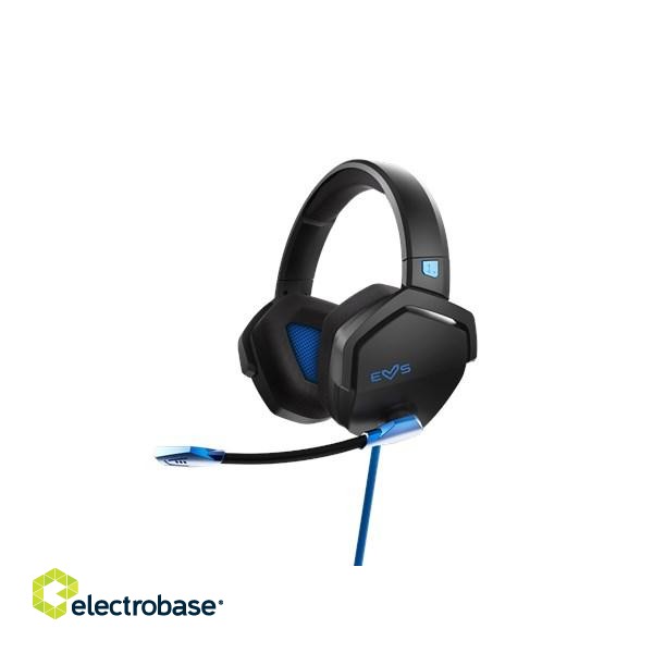 Energy Sistem ESG 3 Blue Thunder Headset Wired Head-band Gaming Black, Blue