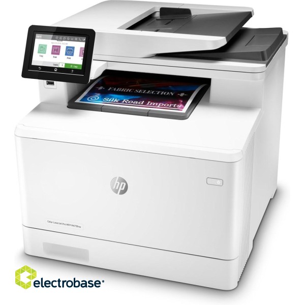 HP Color LaserJet Pro MFP M479fnw, Print, copy, scan, fax, email, Scan to email/PDF; 50-sheet uncurled ADF image 2