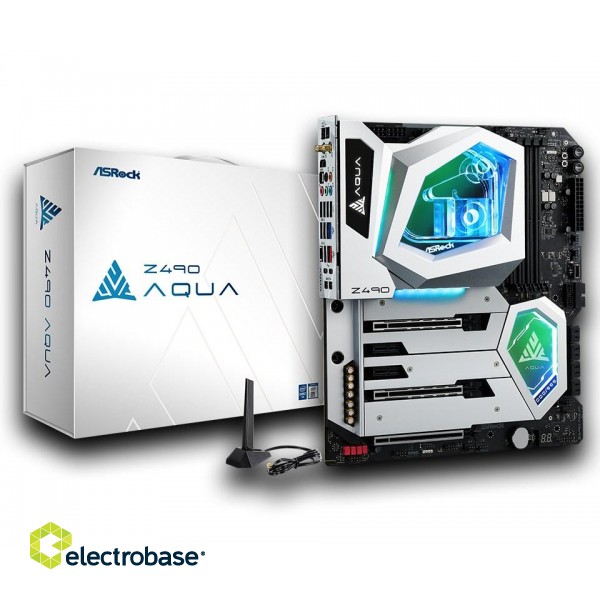 Asrock Z490 Aqua Intel Z490 Extended ATX image 1