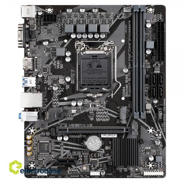 Gigabyte H510M H V2 motherboard Intel H510 Express LGA 1200 (Socket H5) micro ATX фото 1