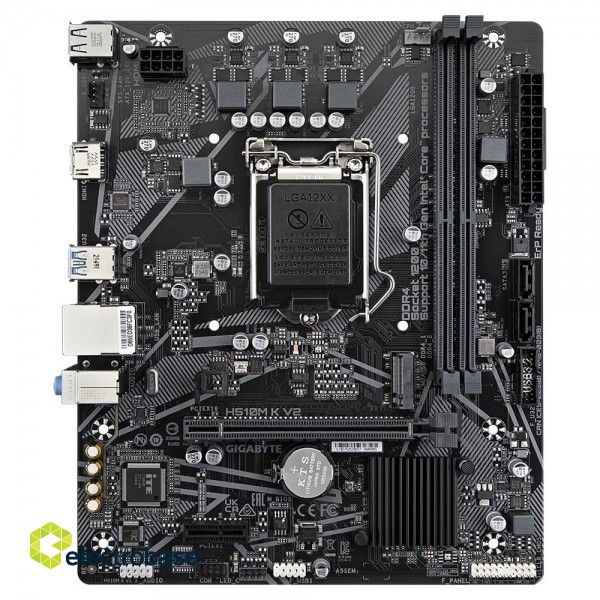 Gigabyte H510M K V2 Motherboard - Supports Intel Core 11th CPUs, up to 3200MHz DDR4 (OC), 1xPCIe 3.0 M.2, GbE LAN, USB 3.2 Gen 1 image 1