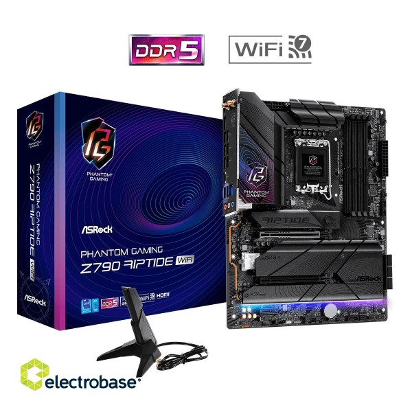 Asrock Z790 Riptide WiFi Intel Z790 LGA 1700 ATX image 2