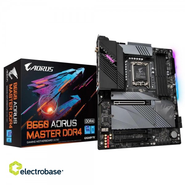 Gigabyte B660 AORUS MASTER DDR4 motherboard Intel B660 LGA 1700 ATX image 2