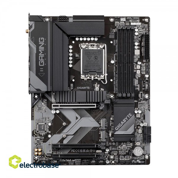 Gigabyte B760 GAMING X AX Motherboard - Supports Intel Core 14th Gen CPUs, 8+1+1 Phases Digital VRM, up to 7600MHz DDR5 (OC), 3xPCIe 4.0 M.2, Wi-Fi 6E, 2.5GbE LAN, USB 3.2 Gen 2 image 1