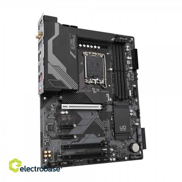 Gigabyte Z790 UD AX Motherboard - Supports Intel Core 14th CPUs, 16*+1+１ Phases Digital VRM, up to 7600MHz DDR5 (OC), 3xPCIe 4.0 M.2, Wi-Fi 6E, 2.5GbE LAN, USB 3.2 Gen 2x2 image 2