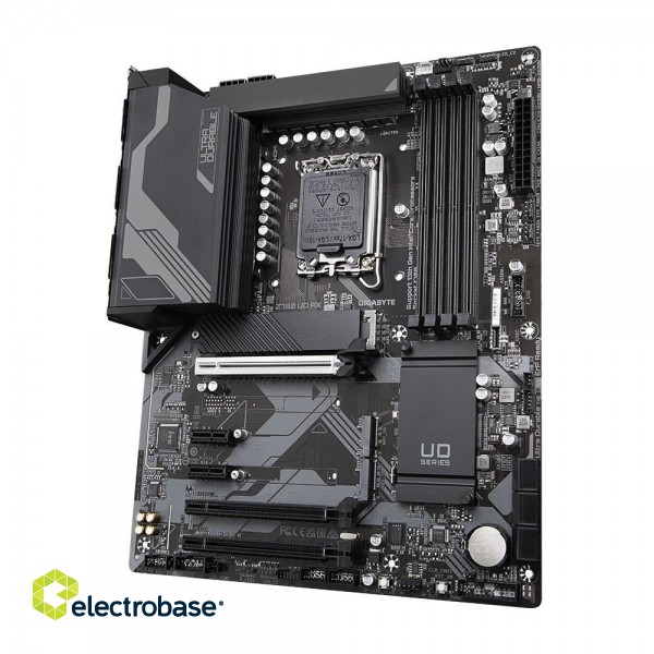 Gigabyte Z790 UD AX Motherboard - Supports Intel Core 14th CPUs, 16*+1+１ Phases Digital VRM, up to 7600MHz DDR5 (OC), 3xPCIe 4.0 M.2, Wi-Fi 6E, 2.5GbE LAN, USB 3.2 Gen 2x2 image 3