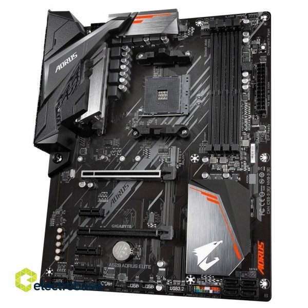 Gigabyte A520 AORUS ELITE motherboard Socket AM4 ATX AMD A520 image 3