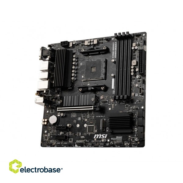 MSI B550M PRO-VDH WIFI motherboard AMD B550 Socket AM4 micro ATX image 3