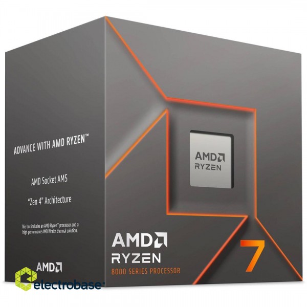 AMD Ryzen 7 8700F processor 4.1 GHz 16 MB L3 Box фото 2