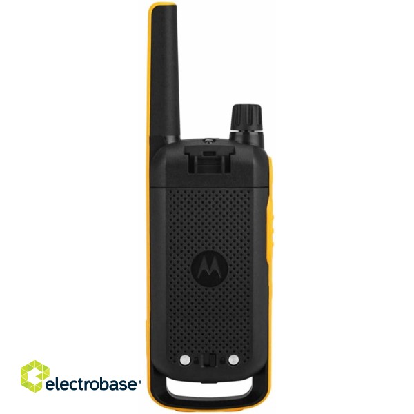 Motorola Talkabout T82 Extreme Quad Pack two-way radio 16 channels Black,Orange image 3