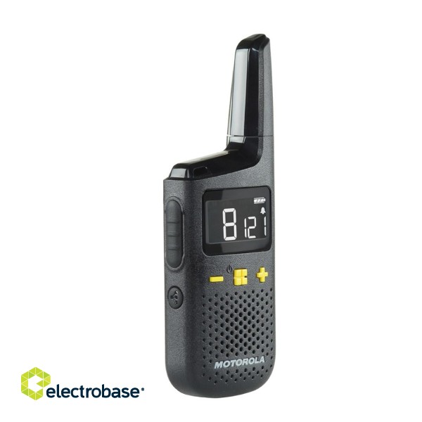 Motorola XT185 two-way radio 16 channels 446.00625 - 446.19375 MHz Black image 2