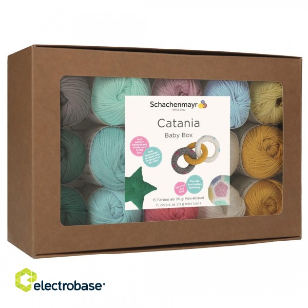 Crochet kit (25 colours) Catania Baby DE/EN фото 1