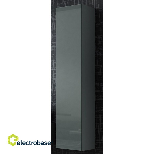Cama Full cabinet VIGO '180' 180/40/30 grey/grey gloss image 1