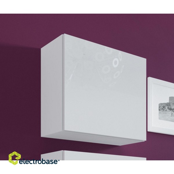 Cama Square cabinet VIGO 50/50/30 white/white gloss image 1