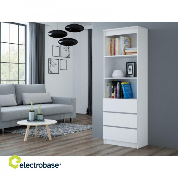 Topeshop RS-60 OLIMP BIEL office bookcase paveikslėlis 2