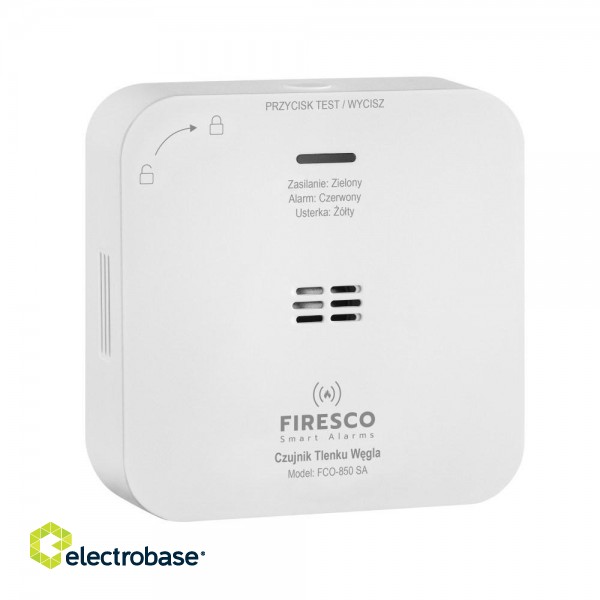 FCO 850 SA Firesco carbon monoxide detector image 2