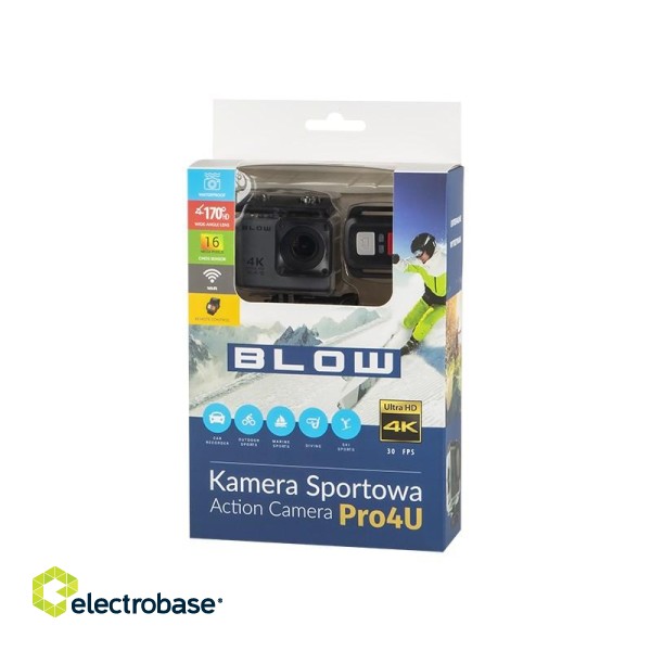 BLOW 78-538# action sports camera 16 MP 4K Ultra HD CMOS Wi-Fi 58 g image 4