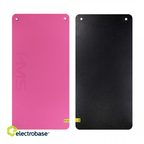 Club fitness mat with holes pink HMS Premium MFK02 image 2