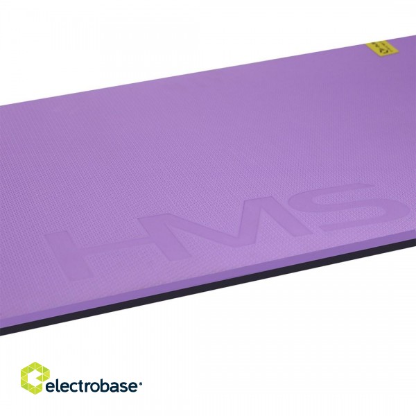 Club fitness mat with holes purple HMS Premium MFK01 image 1