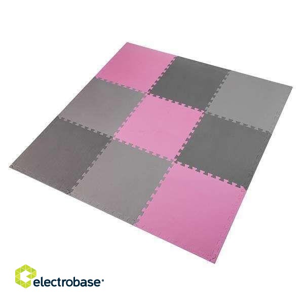 Puzzle mat multipack One Fitness MP10 pink-grey image 1