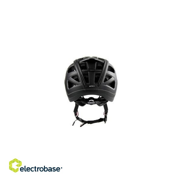 CASCO ACTIV2 J BLACK MATT helmet 52-56 CM image 4