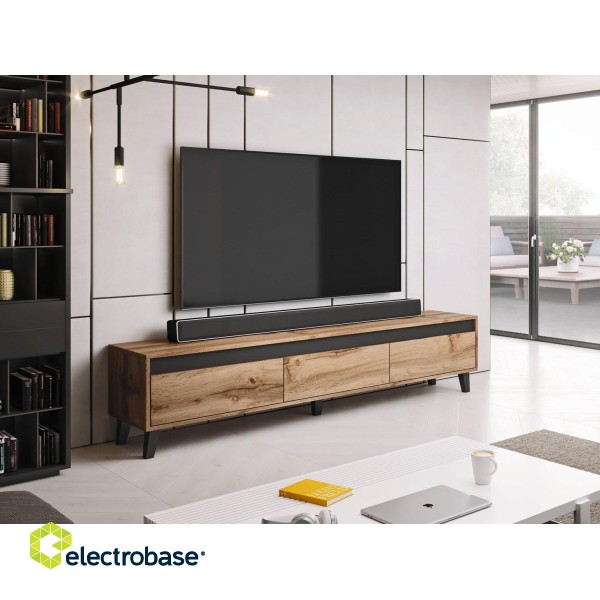 Cama TV stand NORD wotan/antracite фото 3