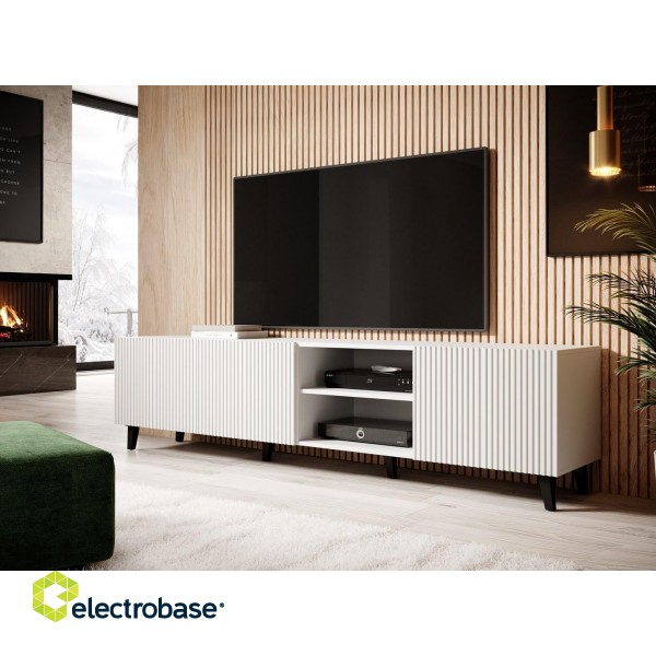 Cama RTV cabinet PAFOS 200x42x52 White matt image 5