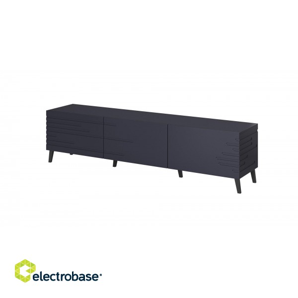 Cama RTV NOVA cabinet 186x40x48 navy blue matt image 1