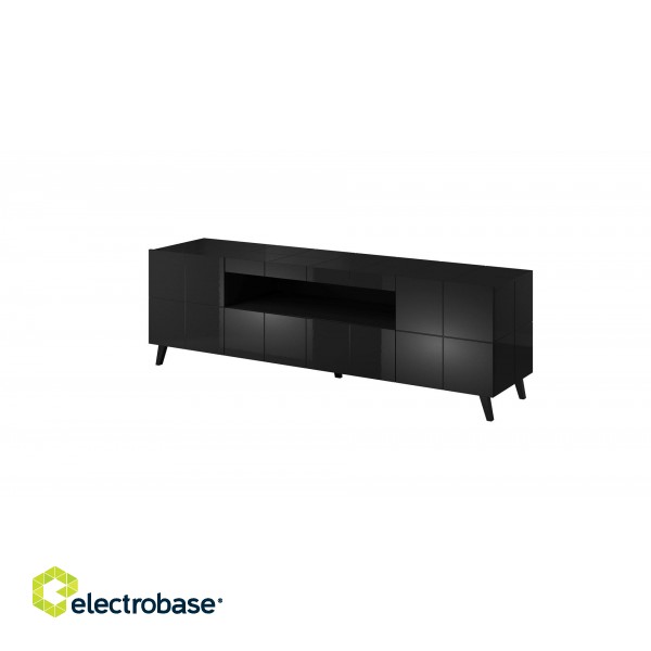 Cama TV stand REJA black gloss/black gloss image 10