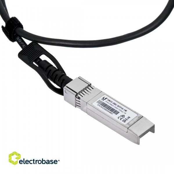 Ubiquiti UACC-DAC-SFP10-1M InfiniBand cable SFP+ Black фото 2