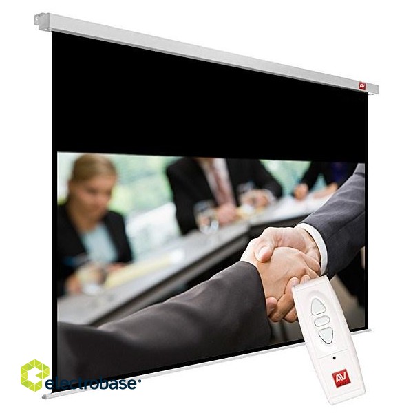 Avtek Business Electric 200 projection screen 16:10 image 1