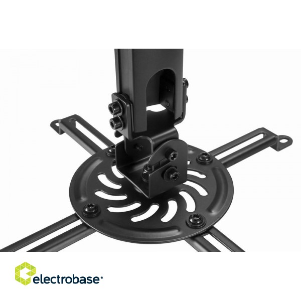 Gembird CM-B-01 Adjustable ceiling mount for projector/beamer фото 5