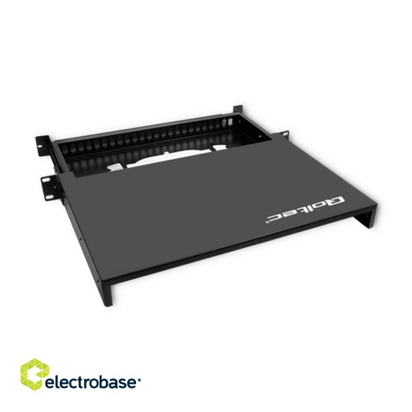 Qoltec 54480 Fiber optic switch board on sliding ODF rail | 24 ports | SC / SX paveikslėlis 6