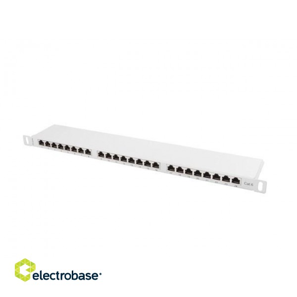 Lanberg PPS6-0024-S patch panel 0.5U image 1