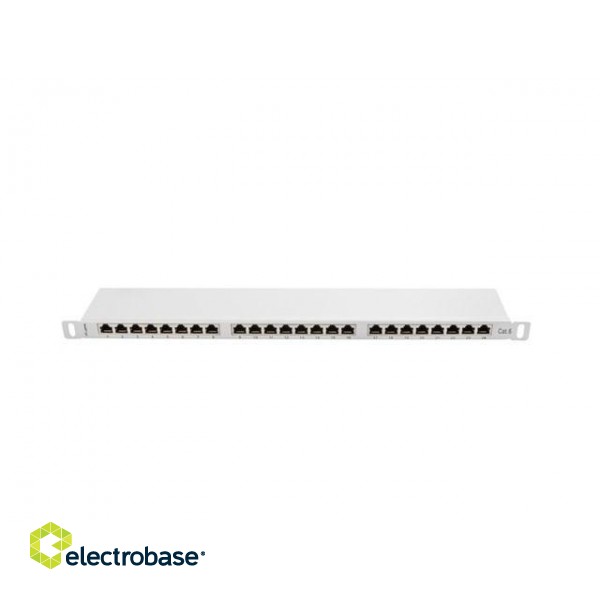 Lanberg PPS6-0024-S patch panel 0.5U image 2